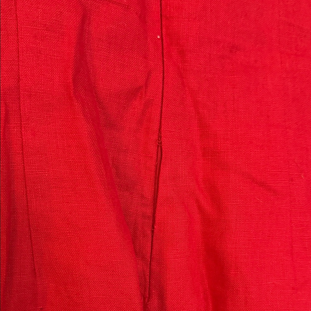 Reformation Crimson Square-Neck Mini Dress - Picture 4 of 4